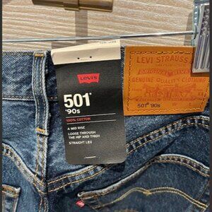 Levi's Blue Straight Leg Women's Jeans